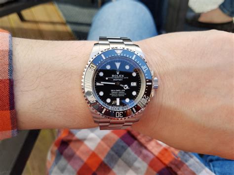 rolex dssd lünette abstand|My DSSD 'FEELS' DIFFERENT WHEN I WIND IT .